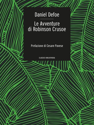 cover image of Le Avventure di Robinson Crusoe